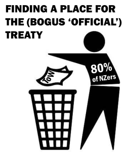 Te Papa Treaty Debates - Finding a Place For The Bogus Official Treaty