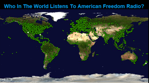 Vinny Eastwood Show - Who listens to American Freedom Radio