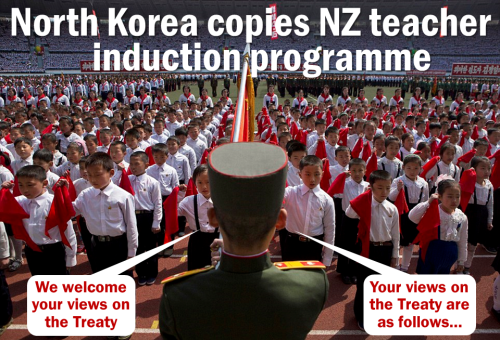 Teacher training - North Korea copies NZ teacher cultural induction programme
